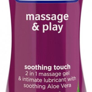 Durex Massage & Play 2 in 1 Massage Gel and Intimate Lubricant, Soothing Touch